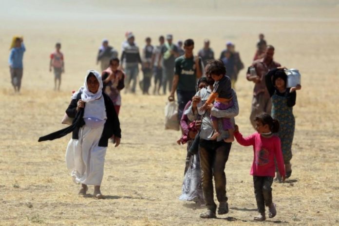 Près de 500 Yézidis de Shengal prise en charge en Syrie par les autorités kurdes, ont rejoint leurs familles, le sort de 3 000 autres reste inconnu