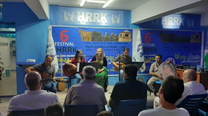 6e Festival de Culture et d'Art du Rojava à Qamishlo