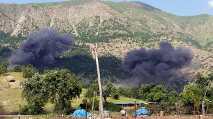 La région d'Amadiya au Sud-Kurdistan bombardée par l’armée turque
