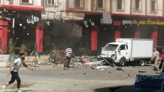 Une explosion est survenue dimanche dans la ville d’Afrin, occupée par l’État turc et ses alliés djihadistes.