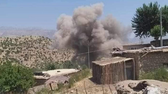 L'aviation turque a de nouveau bombardé des zones d'habitation au Sud-Kurdistan (nord de l'Irak)