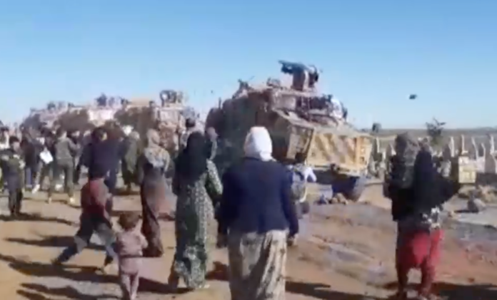 Les patrouilles turco-russes à nouveau caillassées au Rojava