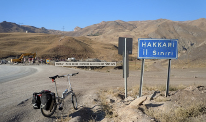Hakkari : Cinq zones interdites aux civils par l'État turc