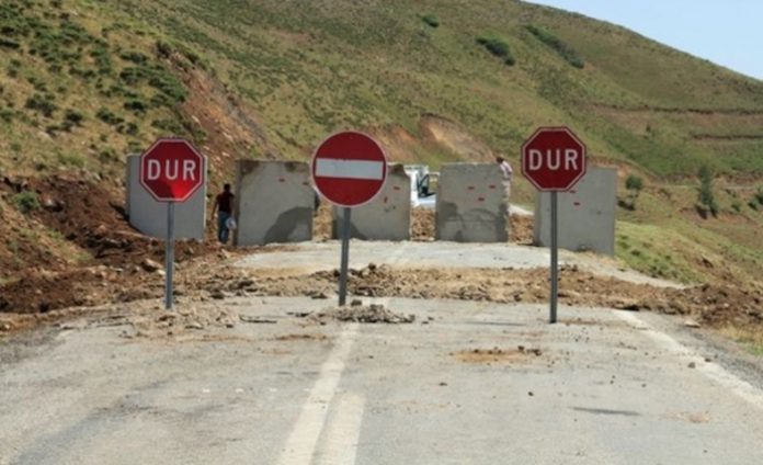 La préfecture de Şırnak décrète de nouvelles zones interdites