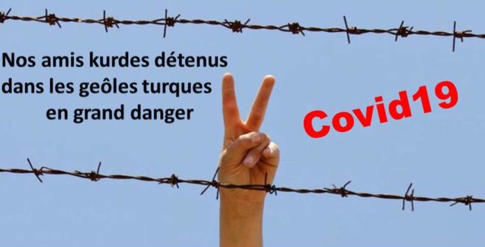 Nos amis kurdes détenus dans les geôles turques en grand danger