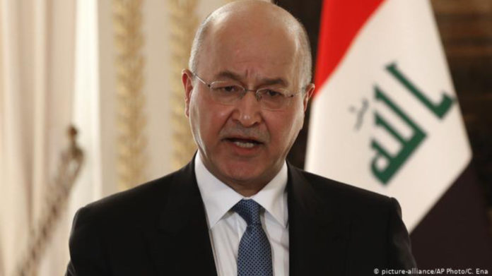 Le président irakien Barham Saleh a qualifié les incursions de la Turquie dans l'espace aérien irakien de violation manifeste des normes internationales