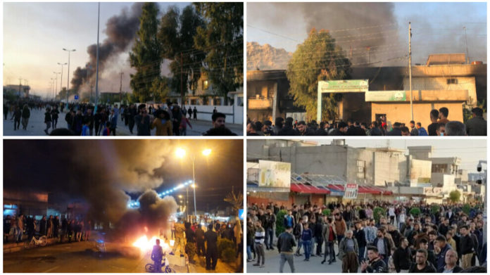 Les manifestations contre la corruption au Sud-Kurdistan s’amplifient. Au moins deux manifestants tués et des dizaines d’autres blessées.