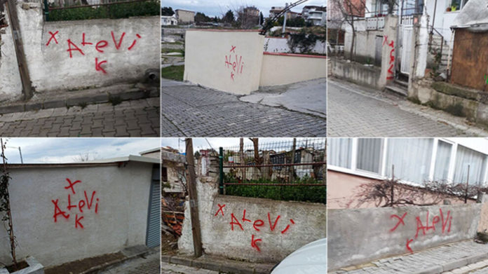 Dans la province de Yalova, dans l'ouest de la Turquie, des inconnus ont marqué les maisons des Alevis avec des croix.