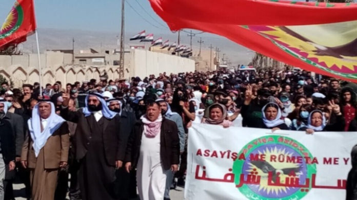Le PYD a réagi aux tentatives du gouvernement central irakien visant à priver les yézidis de Shengal de toute autonomie.