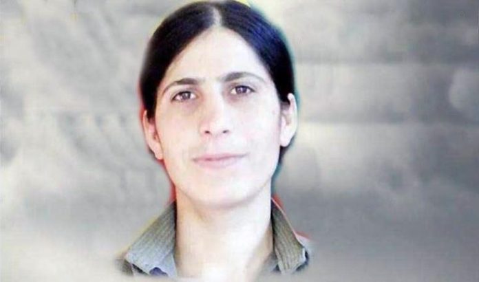 La combattante kurde Ekîn Wan est l'une des victimes des crimes dénoncés par la campagne « 100 raisons pour juger le dictateur Erdogan » lancée par le TJK-E.