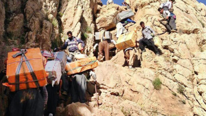 2 Kolbars ont été blessés lundi par des gardes-frontières iraniens, dans la région de Kermanshah, au Kurdistan de l’est (Iran).
