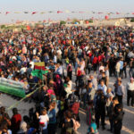 Célébrations du 9e anniversaire de la révolution du Rojava Le 9e anniversaire de la révolution de Rojava est célébré dans de nombreuses villes du nord et de l'est de la Syrie.