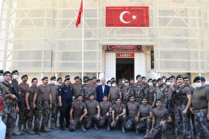 L'AANES a condamné la visite du ministre turc de l'Intérieur au nord de la Syrie, dénonçant l'intention turque d'annexer les zones occupées