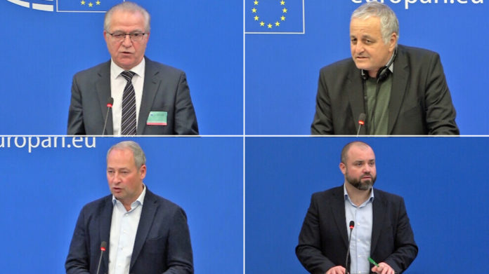 Les députés européens du groupe d'amitié kurde ont tenu une conférence de presse au Parlement européen, appelant les institutions européennes à prendre des mesures contre les attaques de drone répétées de la Turquie.