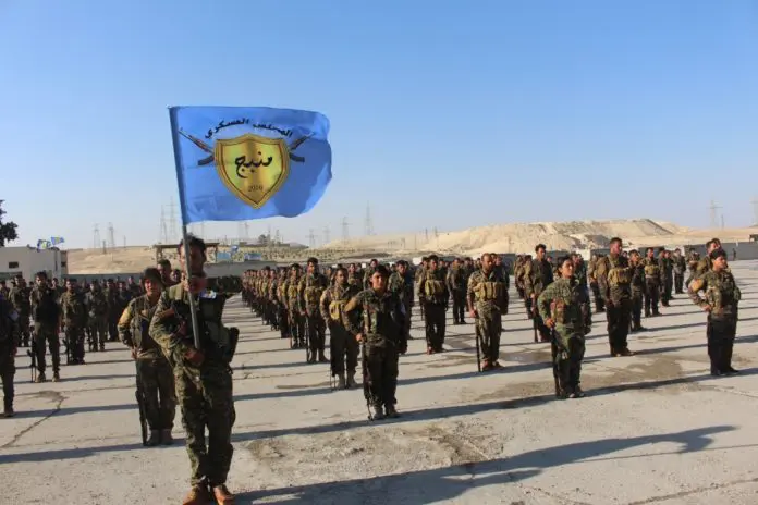 Les unités antiterroristes du Conseil militaire de Manbij ont annoncé avoir capturé un agent du MIT à Manbij