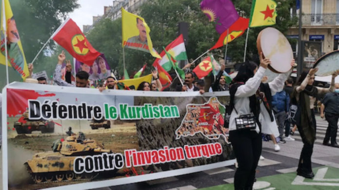 le CDK-F appelle à une grande mobilisation en France, samedi 11 juin, dans le cadre de la journée mondiale d’action contre l’invasion turque