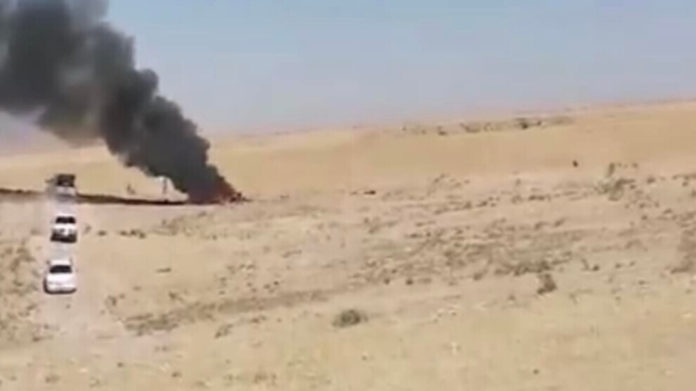 Une attaque aérienne a visé vendredi une voiture en mouvement dans la région de Sulaymaniyah au Sud-Kurdistan (Nord de l'Irak).