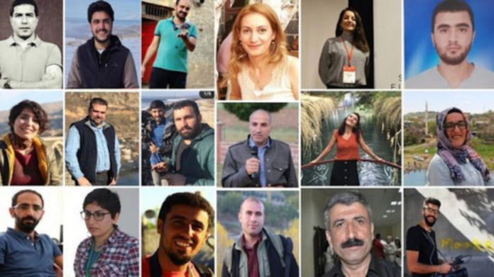 La FEJ se dit solidaire de tous les professionnels des médias kurdes emprisonnés et demande leur libération immédiate.