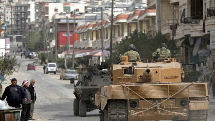 Trois autres personnes ont été enlevées par la soi-disant police militaire des forces d’occupation turques à Afrin, dans le nord de la Syrie.