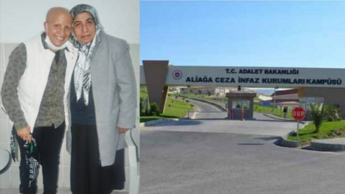 Détenue à Izmir, Fatma Özbay souffre d'un cancer. La prisonnière malade a cependant été condamnée à une peine d'isolement