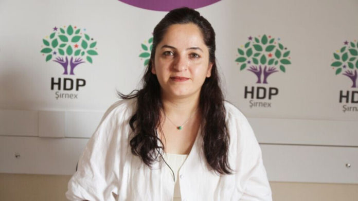 La co-présidente provinciale du Parti démocratique des peuples (HDP) à Şırnak, Sabuha Akdağ, a été placée en garde à vue.