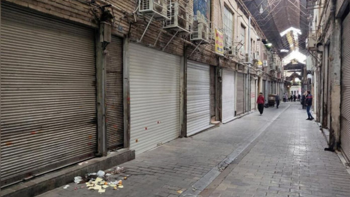 Dans de nombreuses villes du Kurdistan oriental et d'Iran, les magasins sont fermés depuis trois jours, dans le cadre d’une grève générale