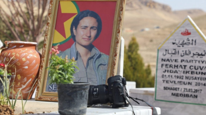 Un hommage a été rendu à la journaliste kurde Nûjiyan Erhan abattue il y a six ans par des mercenaires du PDK à Shengal.