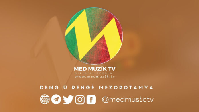 Selon une déclaration de la direction de Med Music, la chaîne musicale kurde a été fermée par YouTube sans aucune explication.