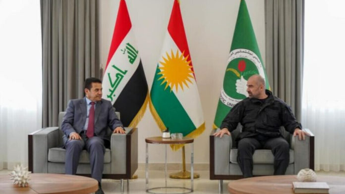 La délégation irakienne chargée d'enquêter sur l'attaque de l'aéroport international de Sulaymaniyah perpétrée par l'État turc a rencontré le président de l'UPK, Bafil Talabani, lors de sa visite à Sulaymaniyah.