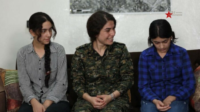 Enlevées lors de l'invasion de Shengal par l'EI en 2014, deux sœurs yézidies ont été libérées par les YPG-YPJ, après 9 ans de captivité