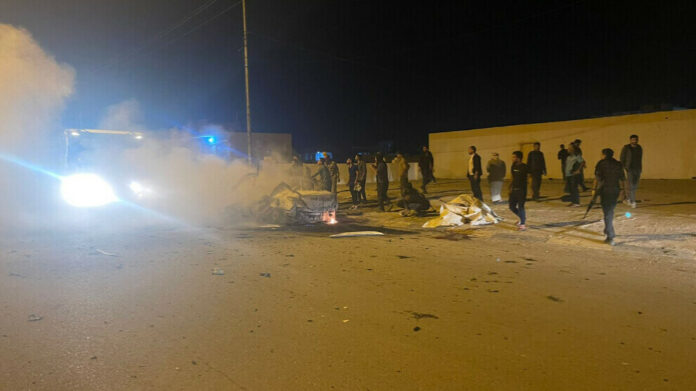 Une frappe de drone turque a ciblé lundi soir un véhicule des Unités de résistance de Shengal, au Sud-Kurdistan