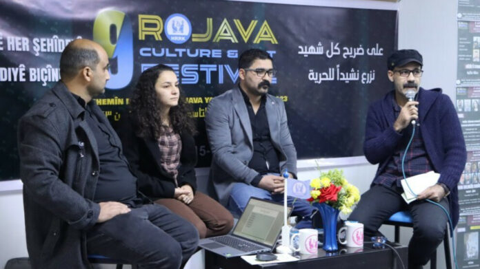 Lors du 9ème Festival de la Culture et des Arts du Rojava, un panel intitulé 