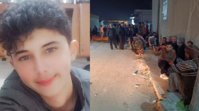Dans la région sous occupation turque d’Afrin, au nord de la Syrie, un adolescent kurde a été assassiné par un colon arabe d'Idlib