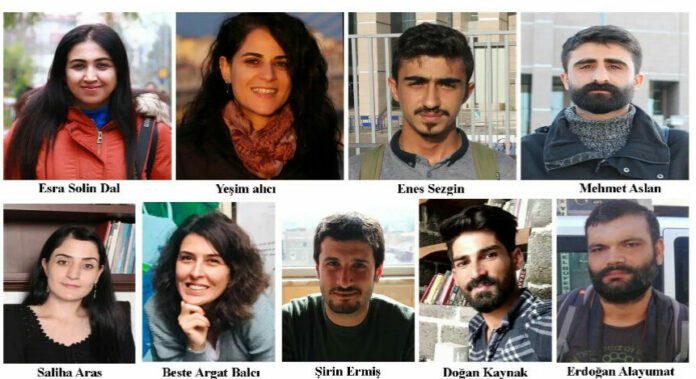 Le parquet d'Istanbul a déposé à la hâte son acte d'accusation contre neuf professionnels des médias kurdes accusés de "terrorisme"