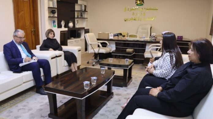 Une délégation du Mouvement des Femmes Libres Yézidies (TAJÊ) s'est rendue à Bagdad pour rencontrer le Ministre irakien des Migrations et des Réfugiés, Ivan Faik Cabir.