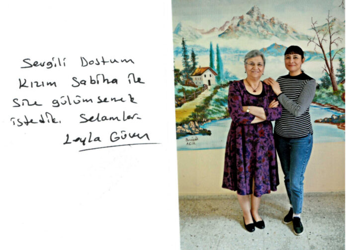 une lettre de Leyla Güven qui a quitté la prison d’Elazig pour celle de Sincan (Ankara), est arrivée, comme un rayon de soleil