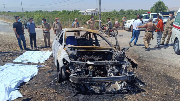 Aujourd'hui, une attaque de drone menée par la Turquie a coûté la vie à deux journalistes dans le district de Seyidsadiq, près de Sulaymaniyah, dans le Kurdistan irakien.