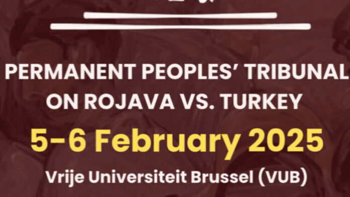 Le Tribunal Permanent des Peuples (TPP) a annoncé les noms des juges qui siégeront lors de la session consacrée au Rojava contre la Turquie, prévue les 5 et 6 février à Bruxelles.