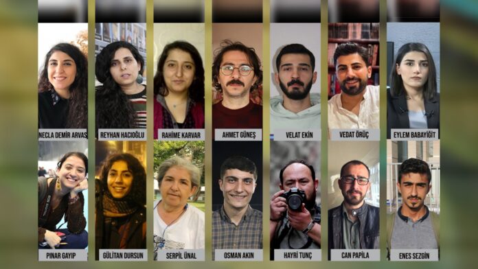 Arrêtée mercredi dernier, la journaliste kurde Eylem Babayiğit a été placée en détention ce vendredi, ce qui porte à 14 le nombre de professionnels des médias incarcérés en Turquie en l’espace d’un mois.